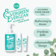 Erb Evergreen Everclean Alcohol gel 300 ml.